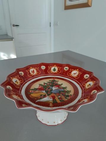 Schaal op voet Kerst Villeroy en Boch Toy's Fantasy  beschikbaar voor biedingen