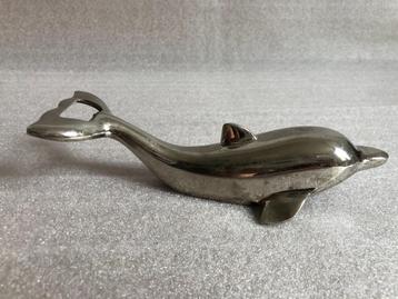 Two Way Dolphin flessenopener Chrome Dolfijn retro beschikbaar voor biedingen