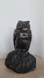 Bronzen uil art deco, Ophalen of Verzenden