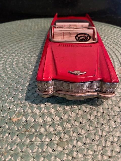 Bandai blikken Cadillac cabriolet frictie jaren '60 Japan, Verzamelen, Speelgoed, Gebruikt, Ophalen of Verzenden