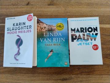 Karin slaughter, Marion pauw, linda van rijn beschikbaar voor biedingen