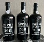 3 flessen Kopke Colheita 2011 / Zeer mooi jaar 2011, Ophalen of Verzenden, Zo goed als nieuw, Vol, Overige gebieden