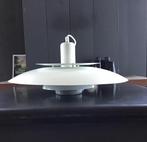 Vintage schalenlamp Lyskaer Denmark, Huis en Inrichting, Scandinavisch design, Gebruikt, Ophalen of Verzenden, Metaal