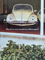 Folder VOLKSWAGEN Kever 1968 USA, Ophalen of Verzenden, Nieuw, Volkswagen