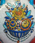 Boch Frs Keramis, décor Catteau, émaux - art deco., Ophalen