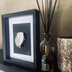 Oester in Lijst - Oesterlijst - Open Oester Goud, Huis en Inrichting, Minder dan 50 cm, Metaal of Aluminium, Nieuw, Ophalen of Verzenden