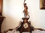 Werkende pendule met beeld, Ophalen