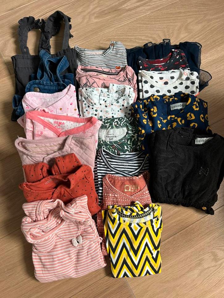 Meisjeskleding van maat 50-74, Kinderen en Baby's, Kinderkleding | Kinder-kledingpakketten, Gebruikt, Ophalen