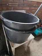 Grote emmer speciekuip 65 liter 2 stuks, Ophalen of Verzenden, Gebruikt