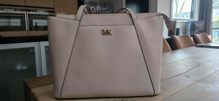 Michael Kors Handtas - Beige, Sieraden, Tassen en Uiterlijk, Tassen | Damestassen, Handtas, Beige, Ophalen of Verzenden