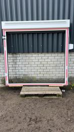 (53) Nieuw aluminium vast raamkozijn met rolluik, Doe-het-zelf en Verbouw, Kozijnen en Schuifpuien, Ophalen, Raamkozijn, 150 tot 225 cm