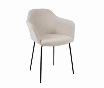 12 x nieuwe creme eetkamerstoelen beschikbaar voor biedingen