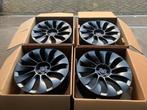 21 INCH TESLA MODEL Y UBERTURBINE VELGEN BREEDSET ORIGINEEL, Gebruikt, ., 275 mm, Banden en Velgen