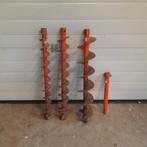 3 grondboren met 1 verlengstuk, Ophalen