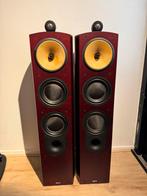 Mooie B&W 804N Nautilus Red Cherrywood Luidsprekers 1/2, Audio, Tv en Foto, Luidsprekers, Ophalen of Verzenden, Zo goed als nieuw