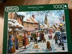 Falcon puzzel seasonal cheer 1000 stukjes, Ophalen of Verzenden, 500 t/m 1500 stukjes, Zo goed als nieuw