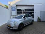 Fiat 500 1.2 Lounge Airco/panoramadak (bj 2009), 1242 cc, Handgeschakeld, Zilver of Grijs, Benzine