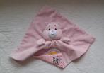 Knuffeldoekje, Knuffel van Care Bear, Troetelbeer Roze, Ophalen of Verzenden, Zo goed als nieuw, Overige typen