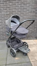 Harvey 2 Kinderwagen met reiswieg en buggy + meerijdplankje, Gebruikt, Combiwagen, Verstelbare duwstang, Ophalen