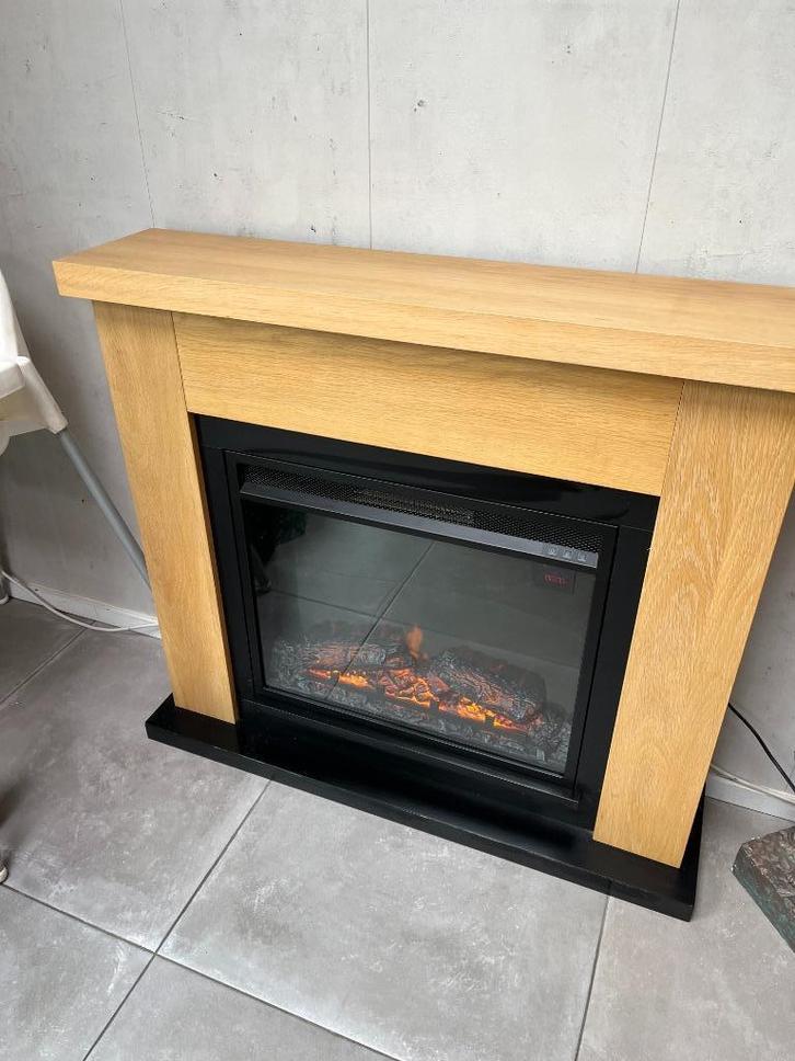 sfeerhaard elektrisch, kan verwarmen, 1500W, Huis en Inrichting, Haarden, Nieuw, Elektrische haard, Ophalen