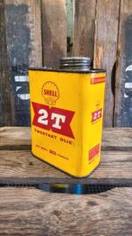 Shell 2 takt olieblik, Ophalen of Verzenden, Zo goed als nieuw