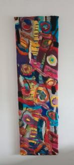"schilderij" van stof, Antiek en Kunst, Kunst | Schilderijen | Abstract, Ophalen