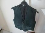 vintage dames gilet, Ophalen of Verzenden, Zo goed als nieuw, Maat 38/40 (M), Groen