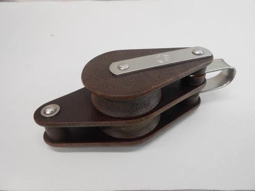 Tufnol Blok Dubbelschijfs, Hondsvot, 13 - 14 mm, Watersport en Boten, Accessoires en Onderhoud, Nieuw, Lijn of Blok, Verzenden