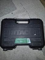 Hitachi Accu Boormachine DS10DAL in Koffer, Gebruikt, Variabele snelheid, Ophalen of Verzenden, Boor- en Schroefmachine