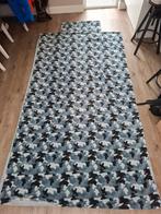 optidee pluche 1 persoons dekbedhoes + onderlaken camouflage, Ophalen of Verzenden