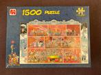 Jan van Haasteren Grand Café Konturenpuzzel 1500 Stukjes, Ophalen, 500 t/m 1500 stukjes, Zo goed als nieuw, Legpuzzel