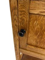 Art Deco Amsterdamse School Nachtkastje marmeren blad, Huis en Inrichting, Art Deco, Gebruikt, Minder dan 45 cm, Art Deco