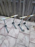 2 paddock stands voor en achter, Ophalen, Zo goed als nieuw