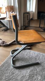 Belgische schoolstoelen, Ophalen, Gebruikt, Vintage, Hout
