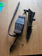 Tibet Antiek ijzeren hangslot tempelslot met sleutel, Antiek en Kunst, Antiek | Gereedschap en Instrumenten, Ophalen of Verzenden