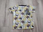Mooi wit shirt met kokosnoten en bananen van Koko Noko, 92., Jongen, Zo goed als nieuw, Shirt of Longsleeve, Koko Noko