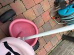 Smoby driewieler roze, Fietsen en Brommers, Fietsen | Driewielers, Ophalen, Zo goed als nieuw, Smoby, Duwstang