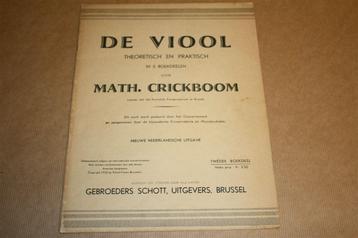 De Viool - Theoretisch en praktisch - Deel 2 - 1932 !! beschikbaar voor biedingen