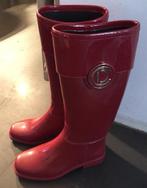 Christian Dior Latex regenlaarzen, izgs, kers rood, mt 36, Ophalen, Gedragen, Rood