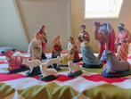 Kerststal beelden beeldengroep gips, Diversen, Ophalen, Gebruikt