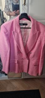 Zara rosé blazer XL, Ophalen of Verzenden, Zo goed als nieuw, Maat 46/48 (XL) of groter, Roze