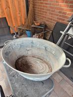 Te koop grote zinken teil, Tuin en Terras, Ophalen, Gebruikt, Metaal, Balkon