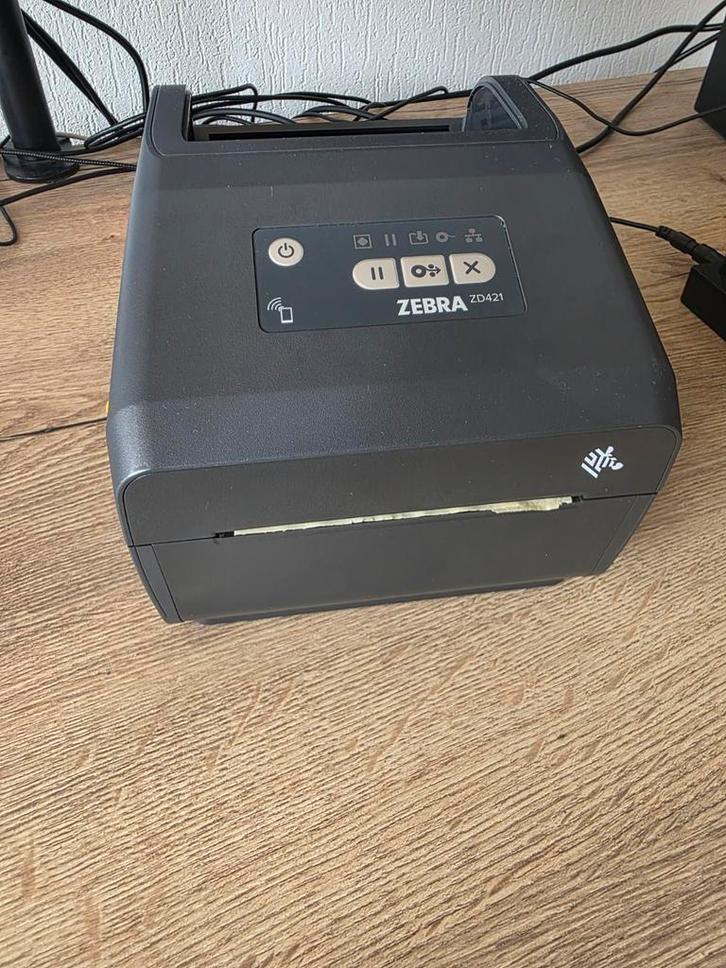 Zebra ZD421 Labelprinter, Computers en Software, Labelprinters, Gebruikt, Etiket, Ophalen of Verzenden