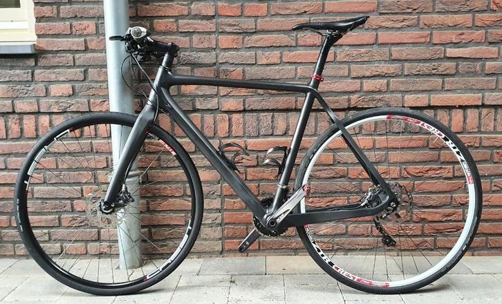 Carbon mtb cyclocross cx gravel bike fiets schijfremmen, Fietsen en Brommers, Fietsen | Mountainbikes en ATB, Gebruikt, Overige merken