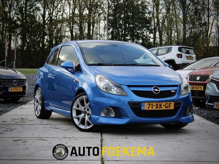 Opel Corsa 1.6-16V T OPC HALF LEDER 18" CLIMA GOED, Auto's, Opel, Particulier, Te koop, Corsa, ABS, Airbags, Airconditioning, Alarm