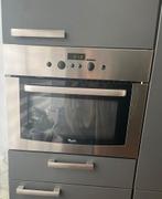 Whirlpool Inbouw Combimagnetron, Witgoed en Apparatuur, Magnetrons, Combimagnetron, Gebruikt, Oven, Ophalen of Verzenden