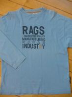 RAGS t- shirt midden blauw maat 146 - 152, Kinderen en Baby's, Kinderkleding | Maat 146, Ophalen of Verzenden, Zo goed als nieuw