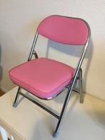 kinderstoel stijl amerikaanse diner jaren 50 chroom skai, Huis en Inrichting, Stoelen, Overige materialen, Gebruikt, Overige kleuren
