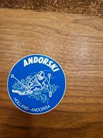 1628 Sticker Andorski Holland- Andorra, Ophalen of Verzenden, Zo goed als nieuw, Overige typen