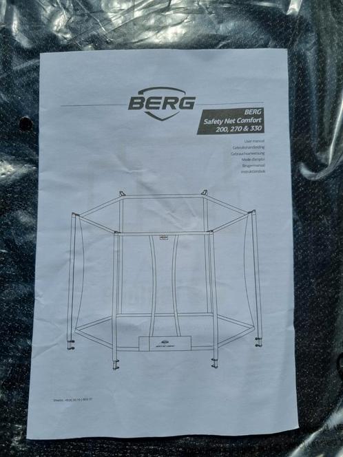 BERG Veiligheidsnet Favorit Comfort 270, Kinderen en Baby's, Speelgoed | Buiten | Trampolines, Nieuw, Ophalen